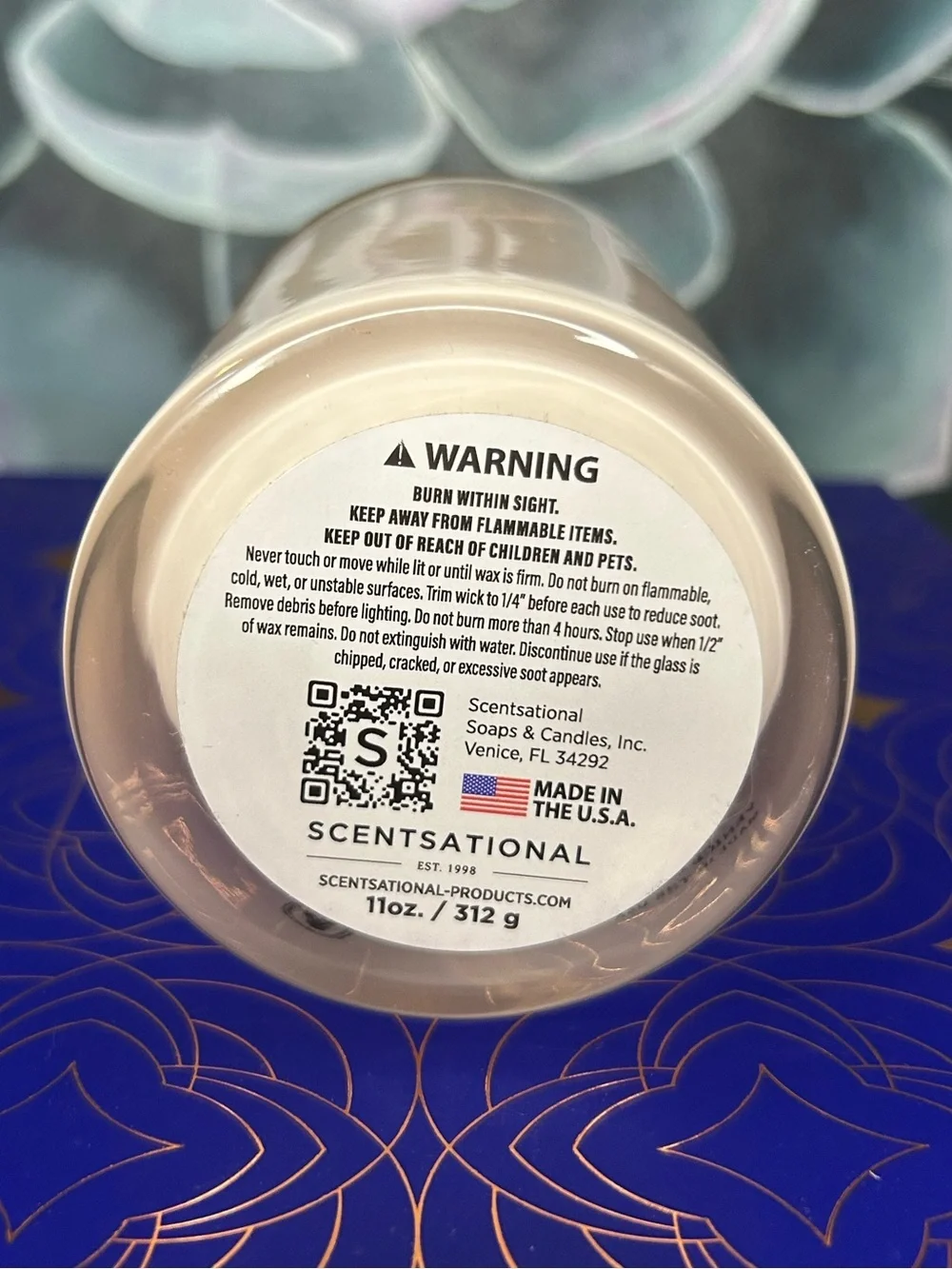 Scentsational ‘Coffee And Chaos’ Hazelnut Espresso Scented Candle